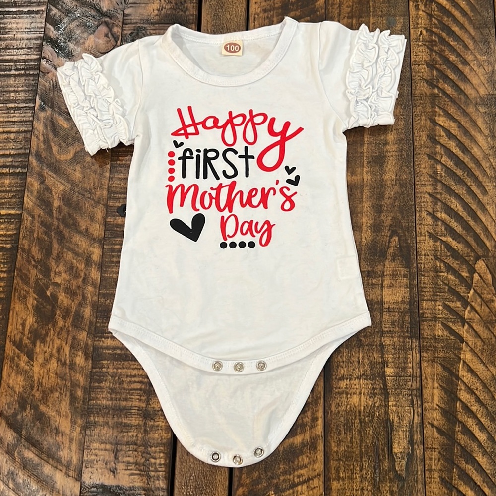 Happy Mother’s Day Onesie size 3T